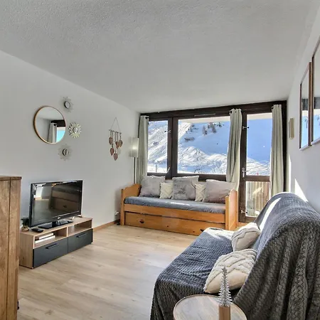 3 Personnes à Aime 2000 Avec Balcon Ensoleillé - Fr-1-455-263